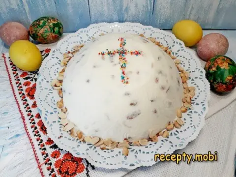 Классическая творожная пасха – пошаговый рецепт