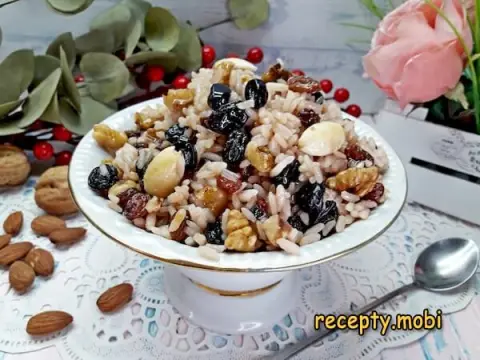 Rice Kutya with Raisins