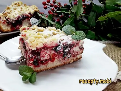 Немецкий пирог Кухен – пошаговый рецепт