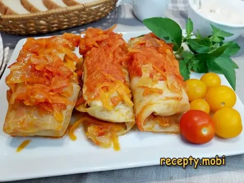 Как приготовить замороженные голубцы