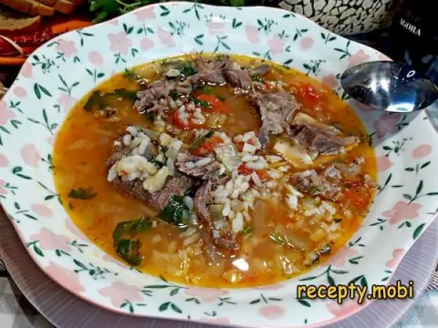 Kharcho Georgian Style