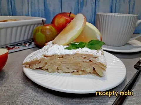 Clafoutis with Apples