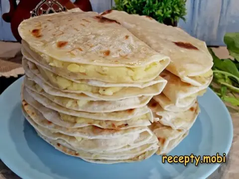 Kystyby with potatoes Tatar style