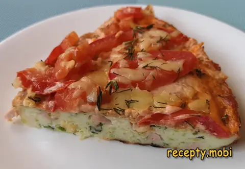 Zucchini Pizza in a Skillet