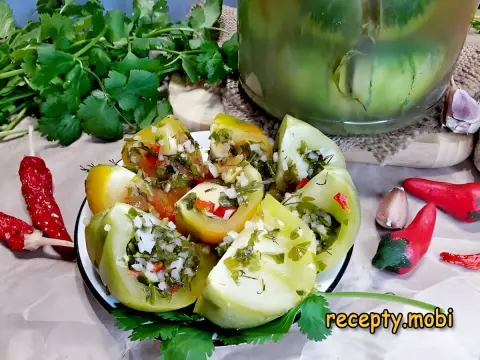 Green Tomatoes Armenian Style