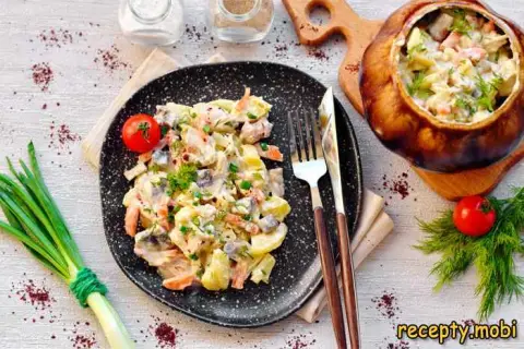 Курица с грибами в горшочке в духовке – пошаговый рецепт в домашних условиях