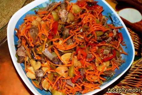 Favorite Salad with Tongue
