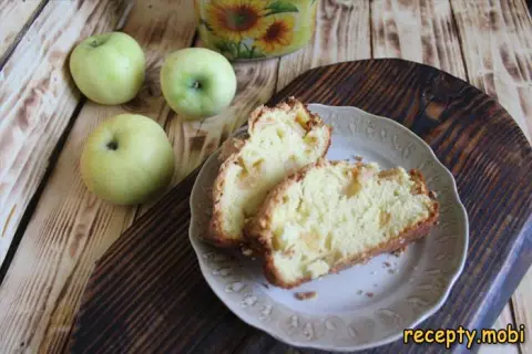 Шарлотка с яблоками и сливами – пошаговый рецепт в домашних условиях