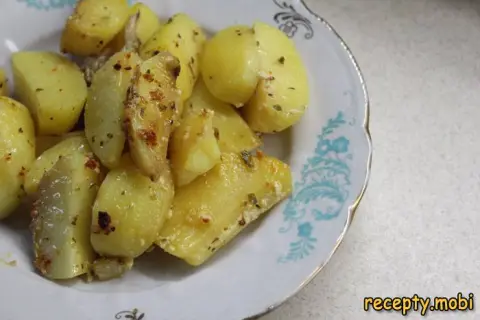 Печёный картофель с грибами вешенками – пошаговый рецепт в домашних условиях