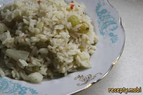 Рис на гарнир на курином бульоне – пошаговый рецепт в домашних условиях