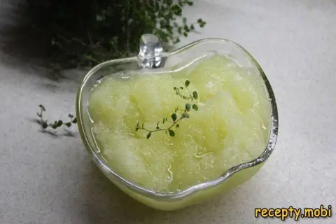 Сорбет из дыни – пошаговый рецепт в домашних условиях