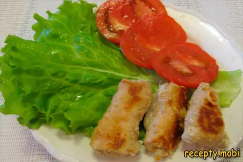 Meat Roll-Ups with Cheese and Mustard 'Finger-Lickin' Good'