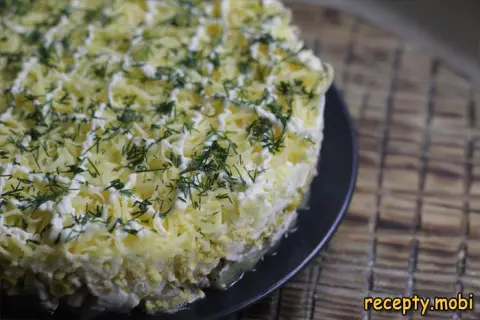 Салат с курицей и консервированной кукурузой – пошаговый рецепт в домашних условиях