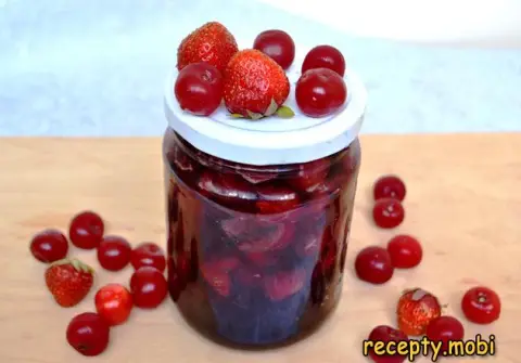 Варенье из клубники и вишни без косточки – пошаговый рецепт в домашних условиях